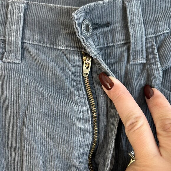 Levis 511 Jeans Mens 32x32 Dark Gray Corduroy Skinny Stretch 5-Pocket Mid Rise - Picture 5 of 10